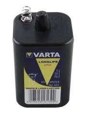 Varta -  Longlife plus 6V, No. 431, 1 Stück